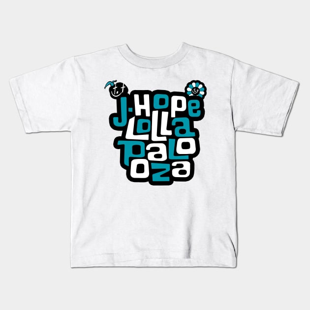 J-HOPE JACK IN THE BOX LOLLAPALOOZA Kids T-Shirt by WacalacaW